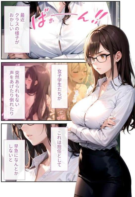 陰キャの僕、透視の力を手に入れる。第二話 〜マジメな担任の堕とし方〜 モザイク版