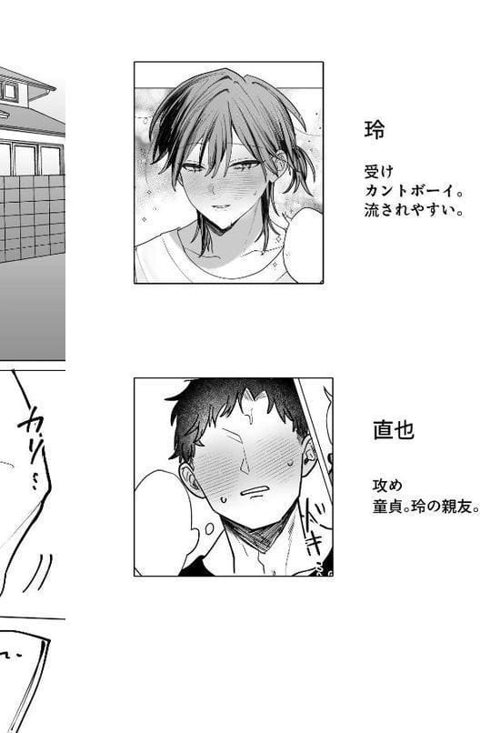 親友のアソコにお世話になる話