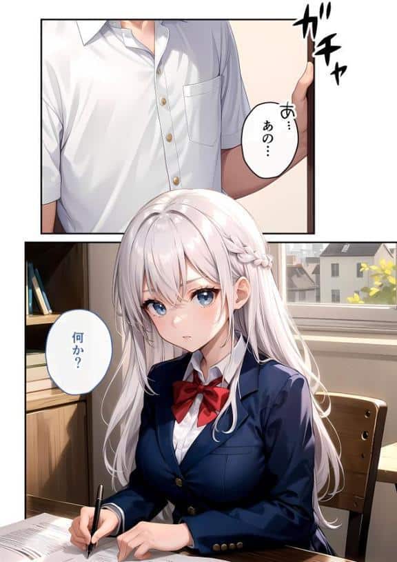 陰キャの僕、透視の力を手に入れる。第十一話 〜お嬢様副会長の乱れた息遣い〜 モザイク版 hitomiエロ漫画raw(同人誌)無料サンプル画像003