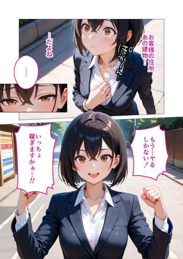 当店限定!セックス¥0サービス 〜新人営業さんの崖っぷちえっち〜 モザイク版 hitomiエロ漫画raw(同人誌)無料サンプル画像008