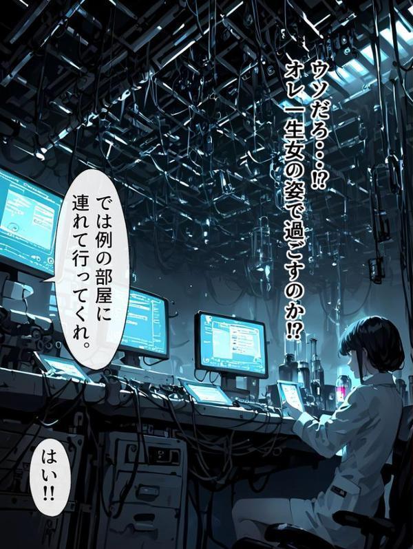 女体化実験(1)〜1週間完全メス堕ちプログラム hitomiエロ漫画raw(同人誌)無料サンプル画像012