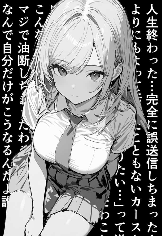 好きなギャルに誤送信したら、実はハメ撮りされるのが好きなドМ変態女だった話