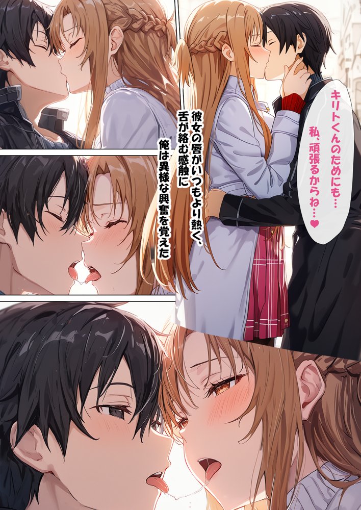 【総集編】SAOアスナ 寝取られ堕ちるヒロイン【1〜5巻】＋新規1