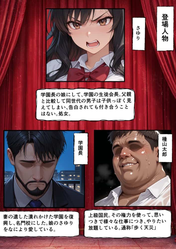 上級国民に支配された学園生徒会長が学校を守るため処女喪失ショーを行う話 hitomiエロ漫画raw(同人誌)無料サンプル画像002