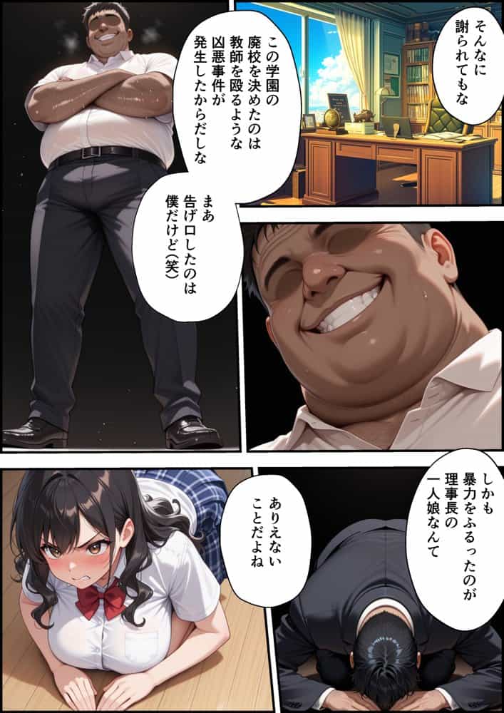 上級国民に支配された学園生徒会長が学校を守るため処女喪失ショーを行う話 hitomiエロ漫画raw(同人誌)無料サンプル画像023