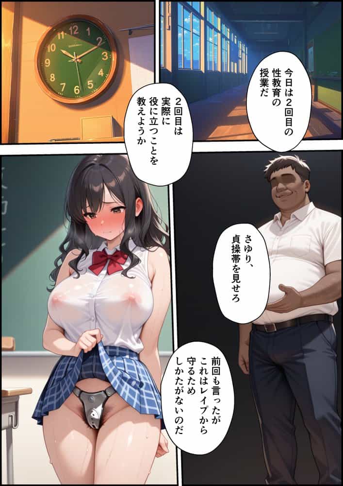 上級国民に支配された学園生徒会長が学校を守るため処女喪失ショーを行う話 hitomiエロ漫画raw(同人誌)無料サンプル画像049