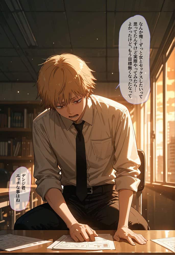 チェンソーマン〜炸裂する少年の金玉〜 hitomiエロ漫画raw(同人誌)無料サンプル画像011