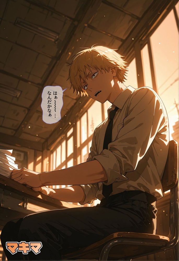 チェンソーマン〜炸裂する少年の金玉〜 hitomiエロ漫画raw(同人誌)無料サンプル画像009