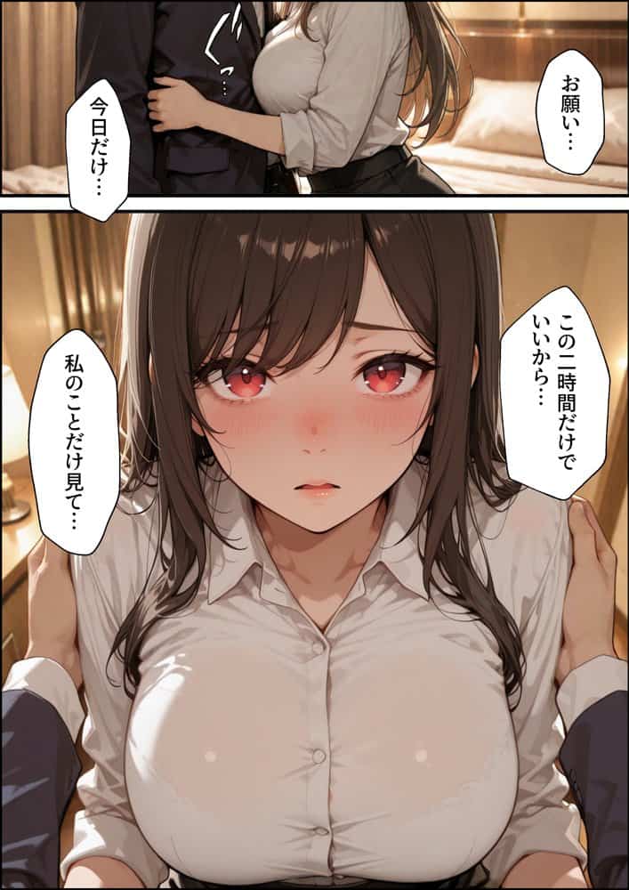 職場の先輩爆乳OLと秘密の二時間休憩