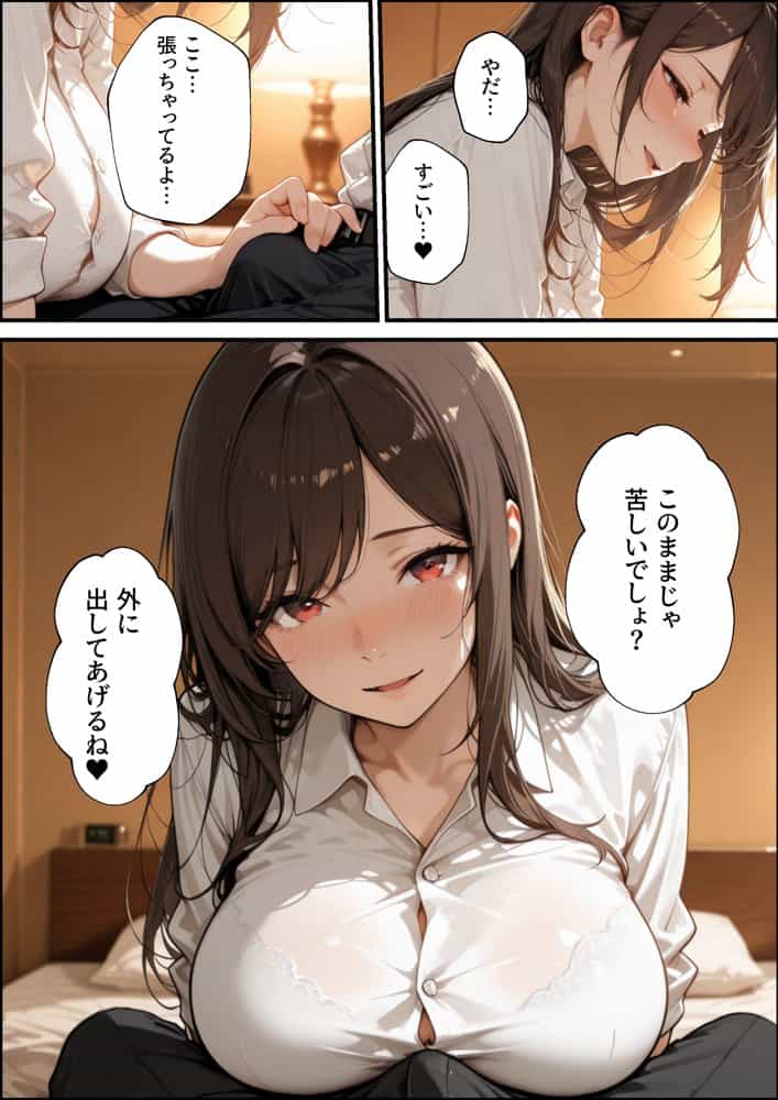 職場の先輩爆乳OLと秘密の二時間休憩