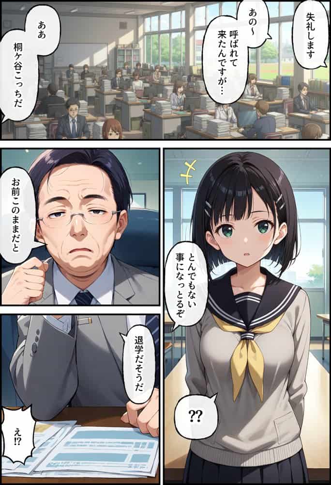 ヤリチン教師の餌食になる発情期ヒロインズ4〜下衆おじ達の宴会に同行させられる〇葉〜 hitomiエロ漫画raw(同人誌)無料サンプル画像012