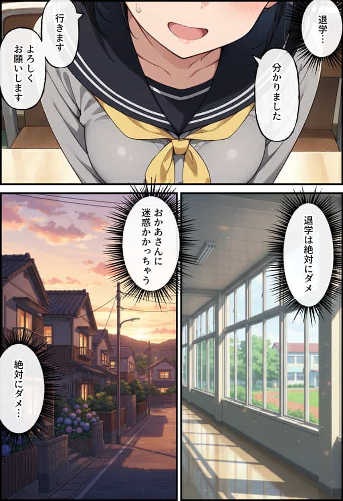 ヤリチン教師の餌食になる発情期ヒロインズ4〜下衆おじ達の宴会に同行させられる〇葉〜 hitomiエロ漫画raw(同人誌)無料サンプル画像018