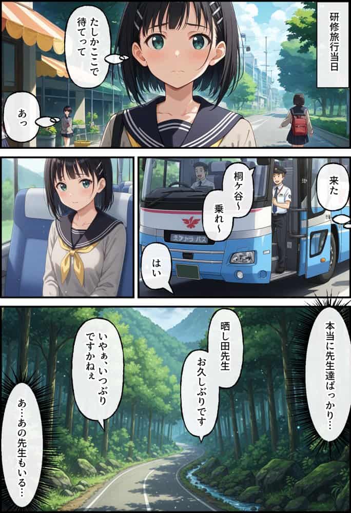 ヤリチン教師の餌食になる発情期ヒロインズ4〜下衆おじ達の宴会に同行させられる〇葉〜 hitomiエロ漫画raw(同人誌)無料サンプル画像019