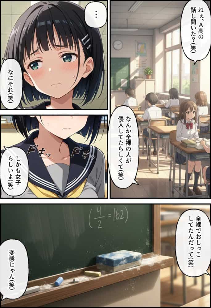 ヤリチン教師の餌食になる発情期ヒロインズ4〜下衆おじ達の宴会に同行させられる〇葉〜 hitomiエロ漫画raw(同人誌)無料サンプル画像008