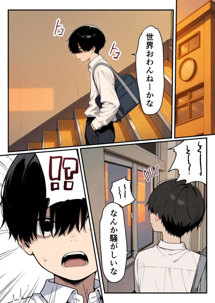 ゾンビに支配された学園で冴えない童貞のオタク君が少女たちの救世主になる話