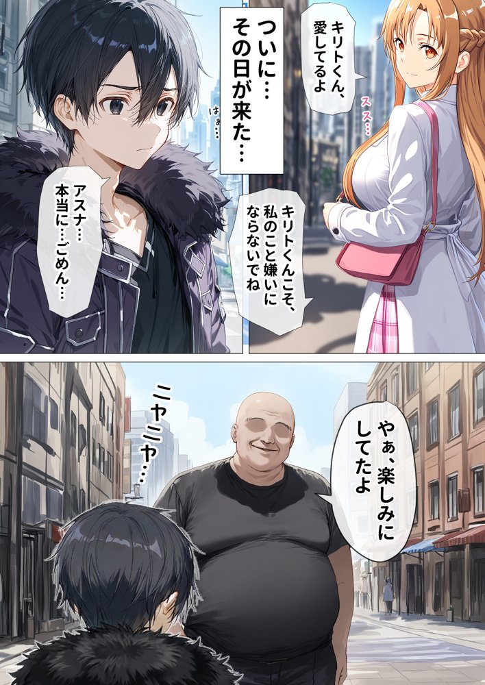 【総集編】SAOアスナ 寝取られ堕ちるヒロイン【1〜5巻】＋新規1