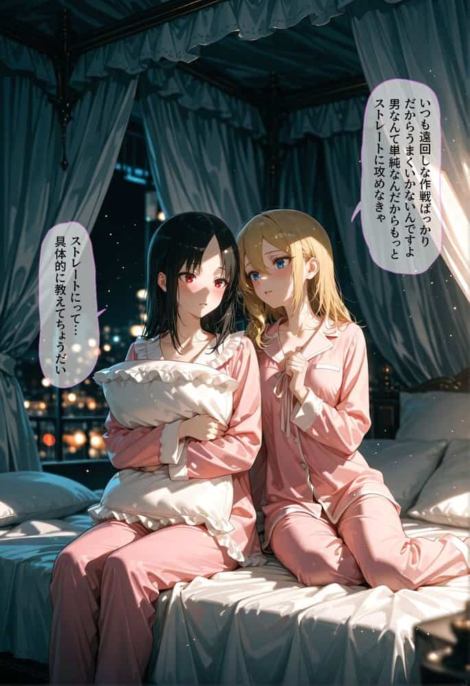 かぐや様は犯らせたい〜会長を巡るエロ三角関係！藤原の盗みセックスとかぐやのお仕置き激イキプレイ〜