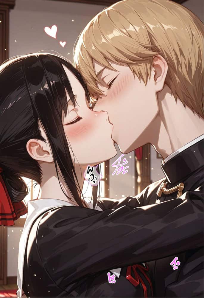 かぐや様は犯らせたい〜会長を巡るエロ三角関係！藤原の盗みセックスとかぐやのお仕置き激イキプレイ〜