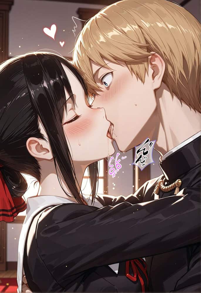 かぐや様は犯らせたい〜会長を巡るエロ三角関係！藤原の盗みセックスとかぐやのお仕置き激イキプレイ〜