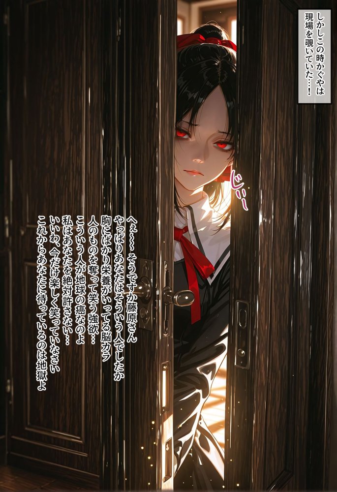 かぐや様は犯らせたい〜会長を巡るエロ三角関係！藤原の盗みセックスとかぐやのお仕置き激イキプレイ〜