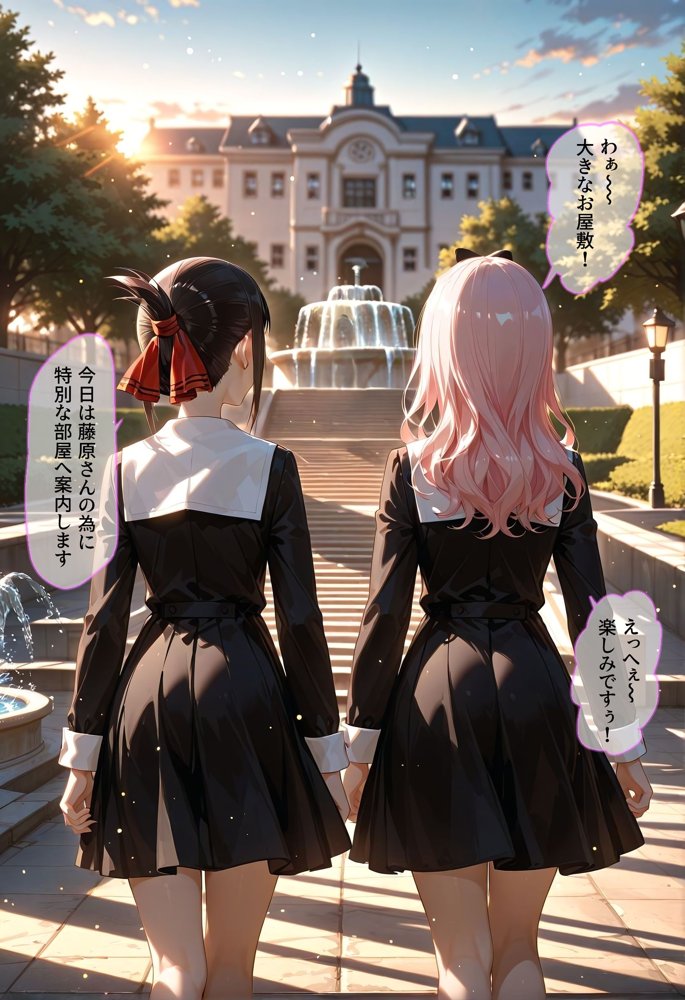 かぐや様は犯らせたい〜会長を巡るエロ三角関係！藤原の盗みセックスとかぐやのお仕置き激イキプレイ〜