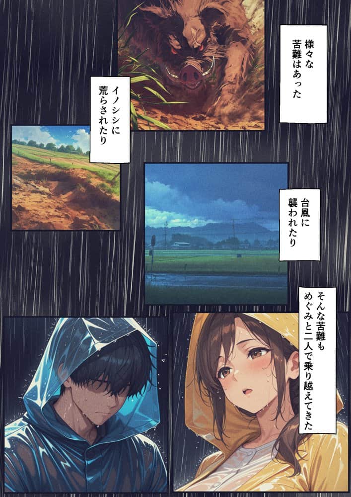 村の権力者に上納された妻