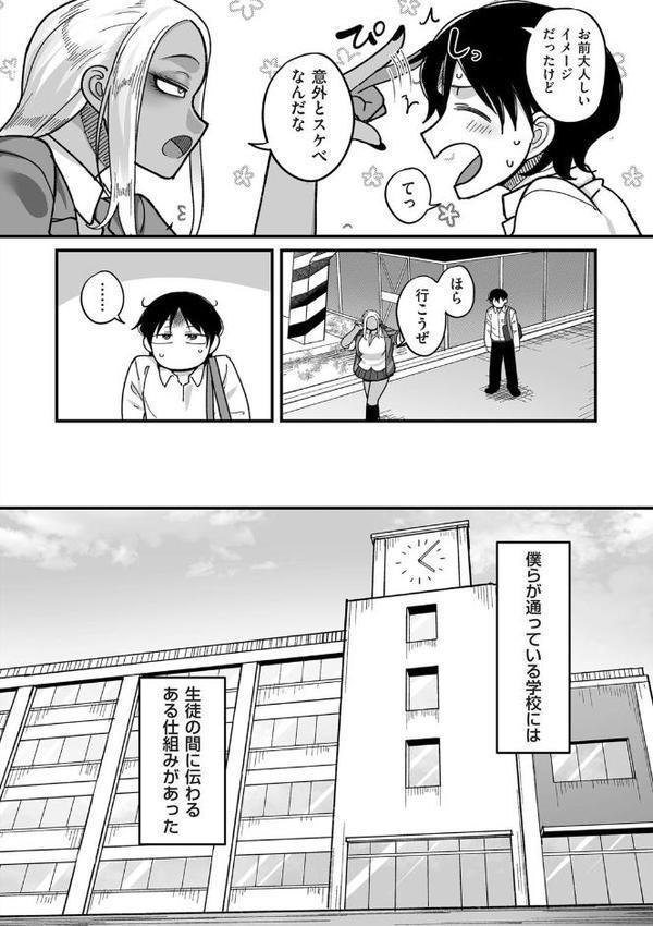 学園サポ日記comix 第1話 黒ギャルヤンキーオキガワ編