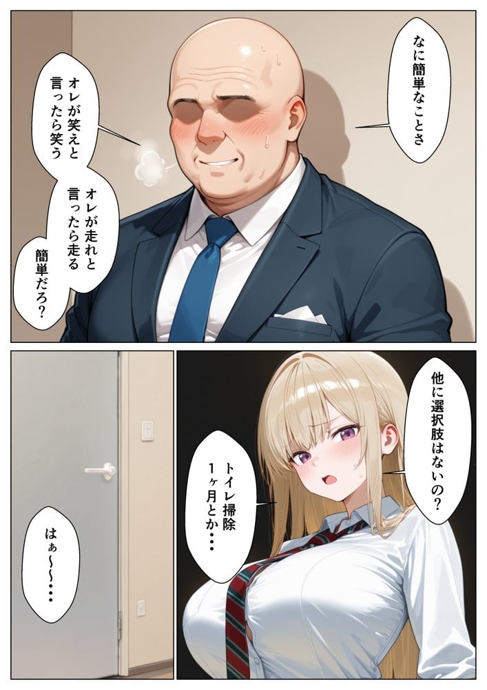 パパ活がバレて退学寸前の金髪巨乳ギャルと復讐セックスした話