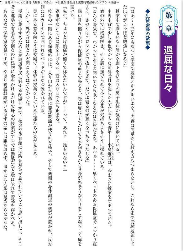 淫乱バニーJKに種付け調教してみた 〜巨乳生徒会長と変態学級委員のドスケベ性癖〜【FANZA限定フルカラー版】