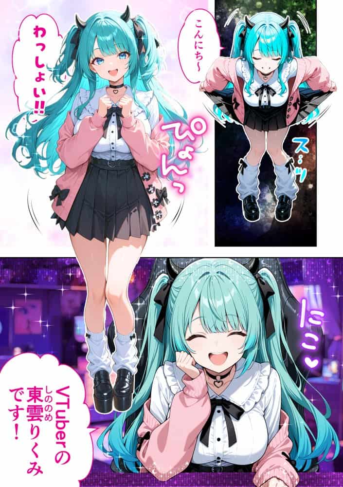 推しのVTuberが同じクラスの一軍ギャルだった件について