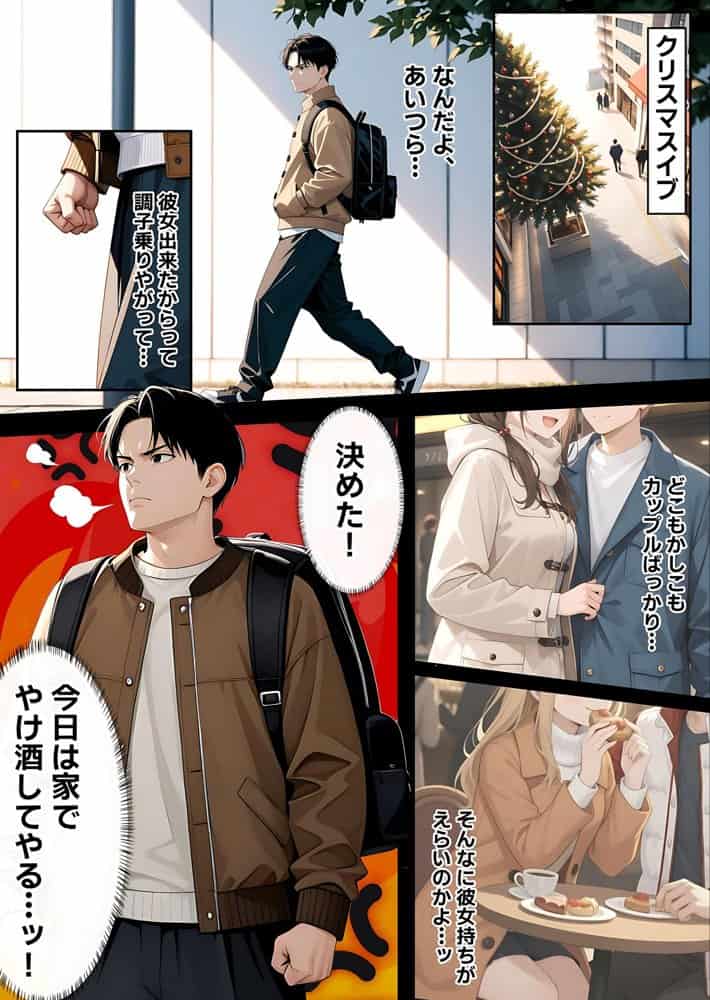 サンタさんにお願いしたら、あざと系お姉さんが届いた・・！！