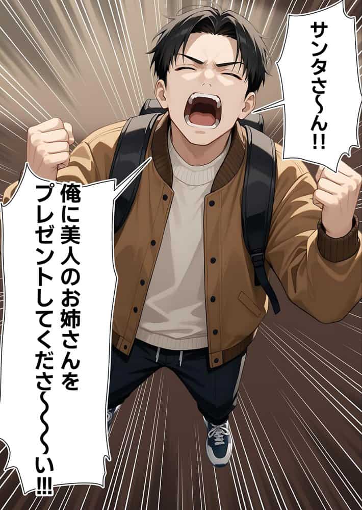 サンタさんにお願いしたら、あざと系お姉さんが届いた・・！！