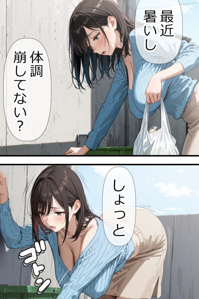 隣りのおばさん、マンコ貸してくれる。 おば肉にピュッピュしてたら俺のマンコになるって全力で媚びてきた