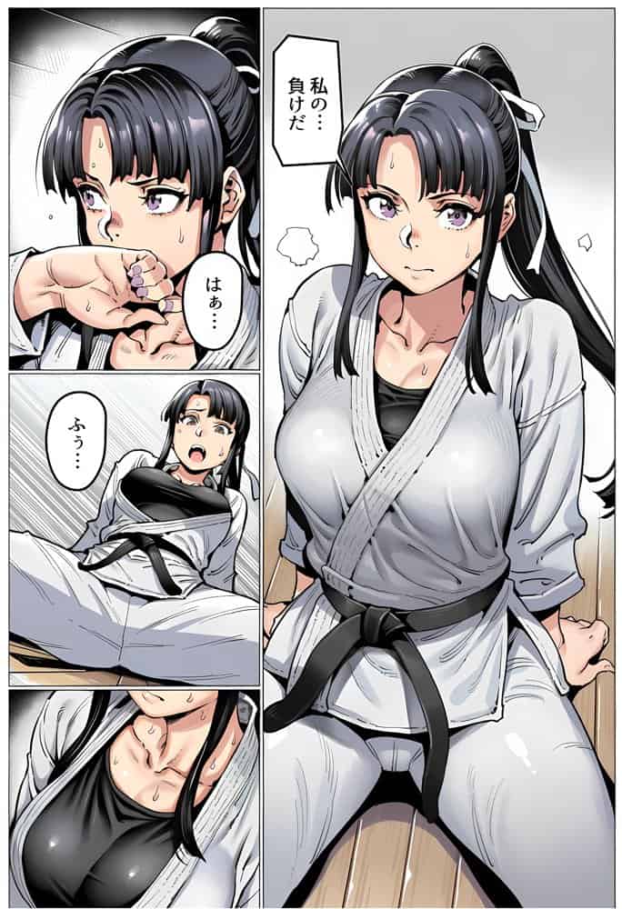 ボクが好きな空手部の先輩が、クズ男に敗北してNTR快楽セックスされる話