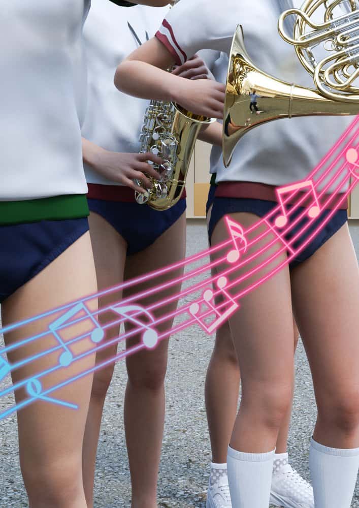 姉妹で♪バイブぶっ挿し♪ブルマ中だしされちゃった