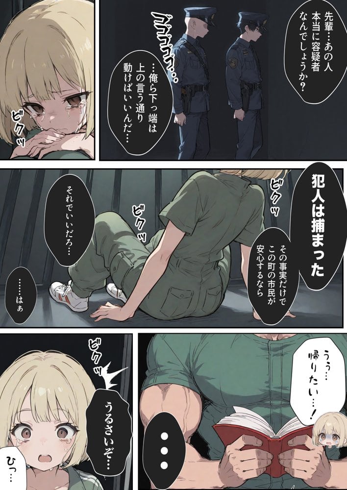 男性刑務所肉便器女  男として誤認逮捕されたOLの末路