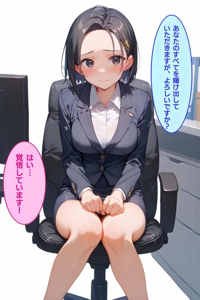 制服女子はのみものです！ （スーツ編）