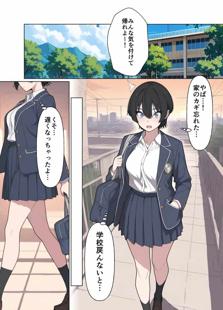 現役JK格闘家は穴モテしたい hitomiエロ漫画raw(同人誌)無料サンプル画像017