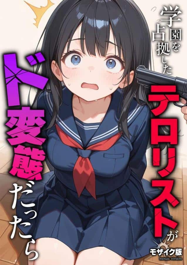 学園を占拠したテロリストがド変態だったら モザイク版 hitomiエロ漫画raw(同人誌)無料サンプル画像001