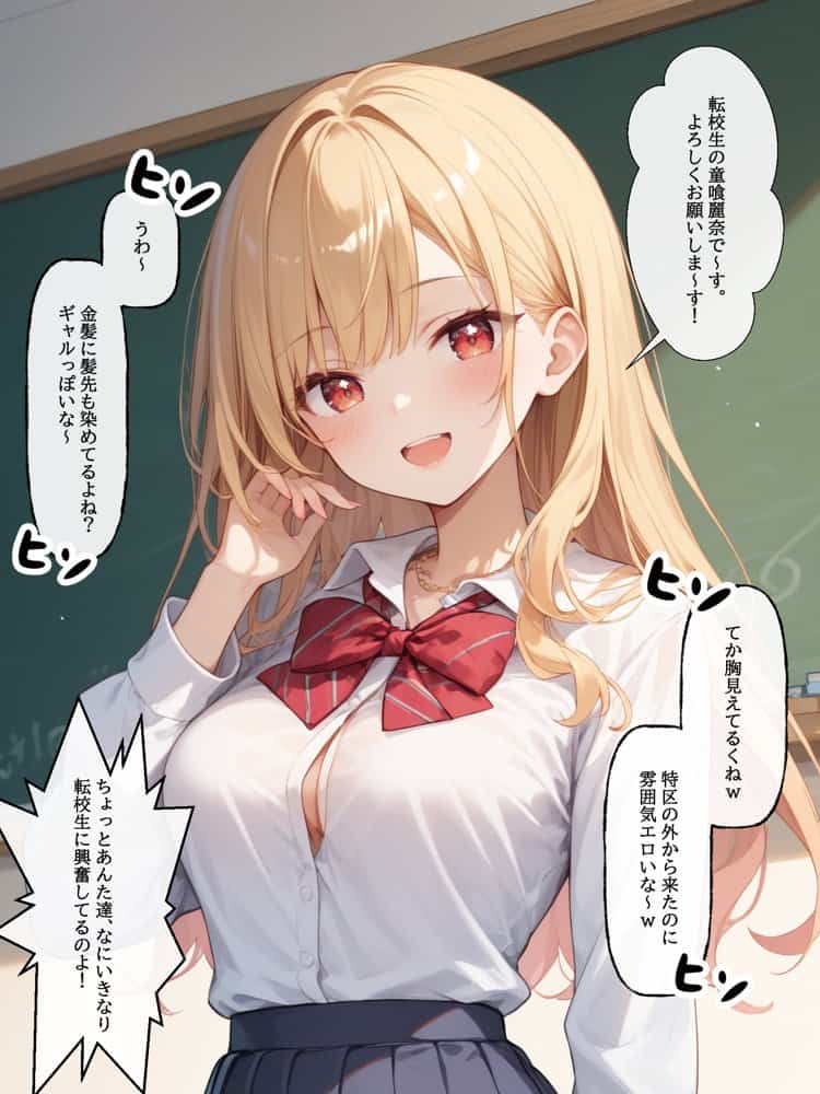 【コミック版】性処理学園〜ギャル転校生編〜