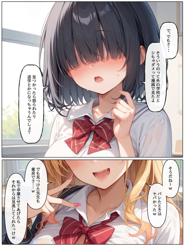 【コミック版】性処理学園〜ギャル転校生編〜