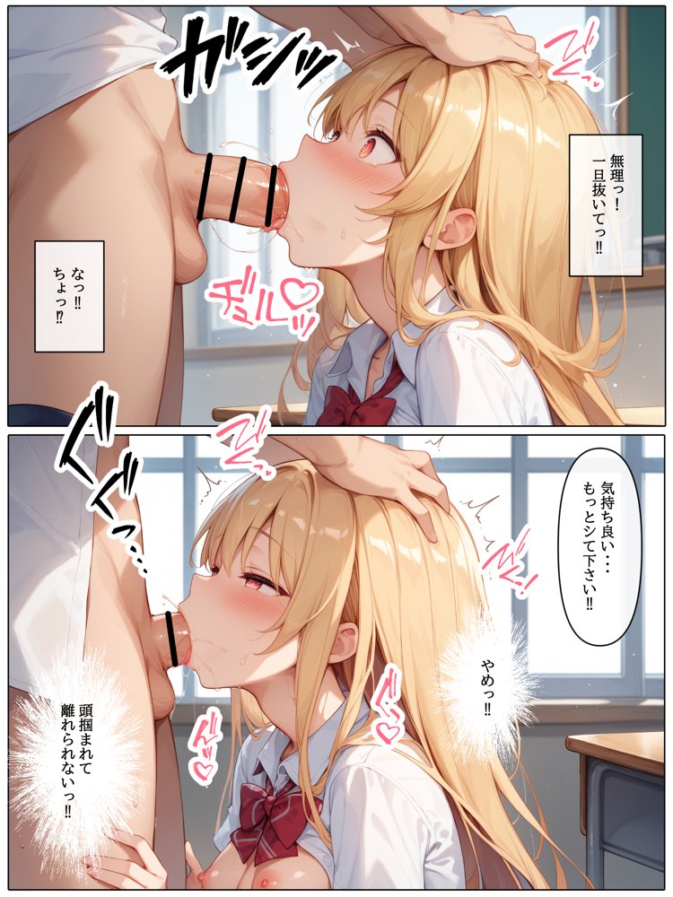 【コミック版】性処理学園〜ギャル転校生編〜