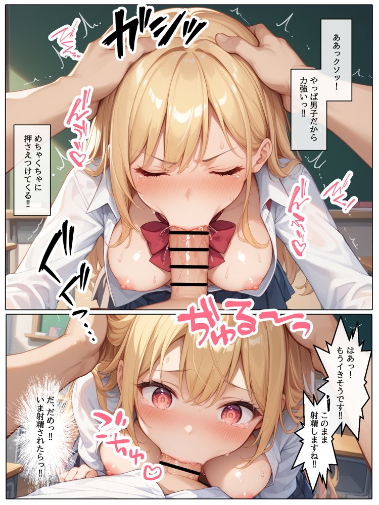 【コミック版】性処理学園〜ギャル転校生編〜