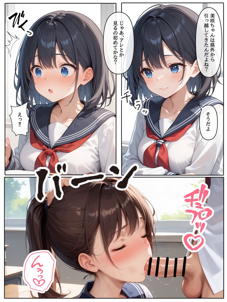 【コミック版】性処理学園〜総集編・全318P〜