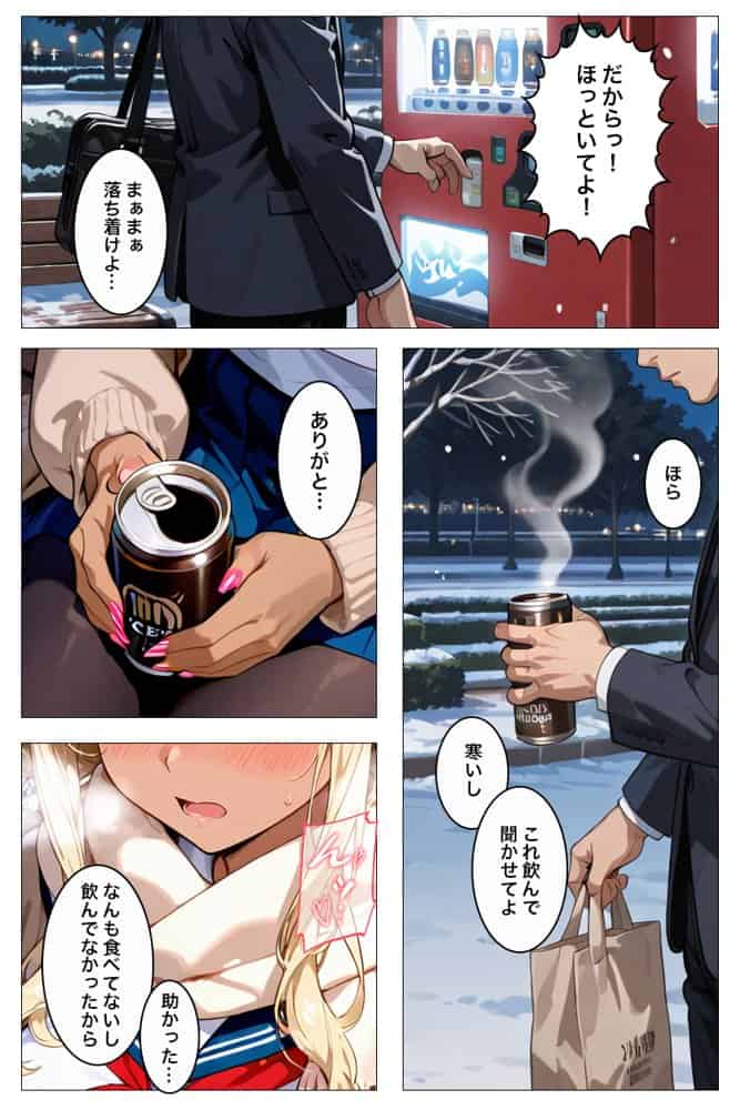 家出ギャルはエッチがしたくて寝たフリして俺を誘ってる…