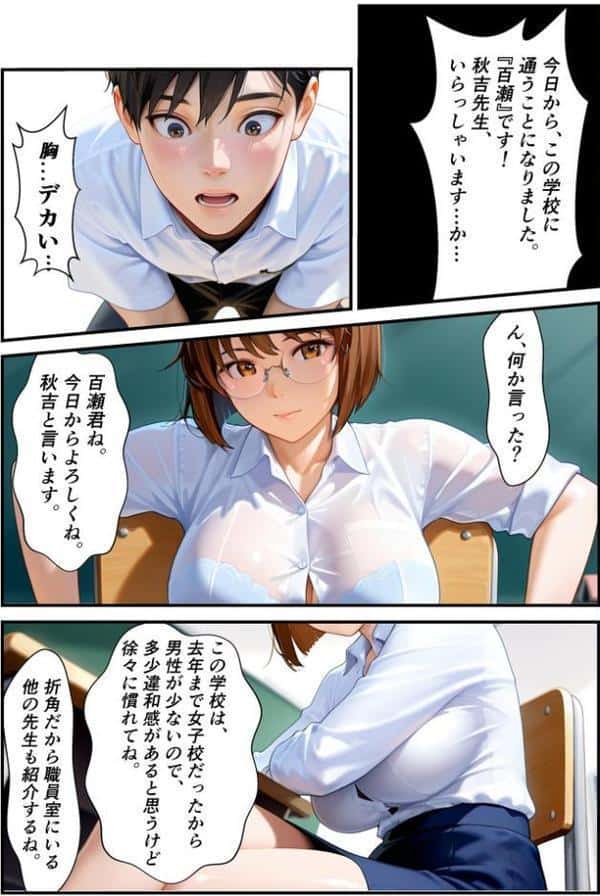 快楽学園 どすけべ先生とハメ放題！1 〜物理教師 秋吉紗季〜