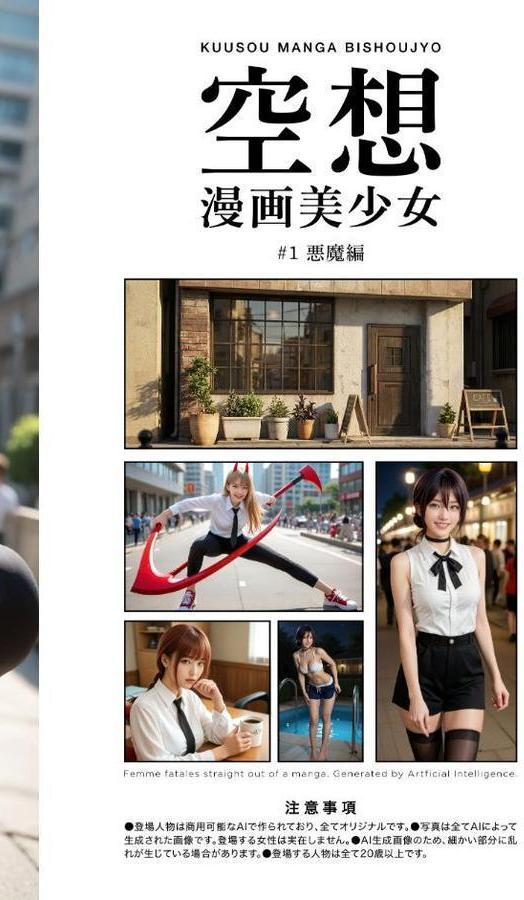 空想漫画美少女 ＃1 悪魔編