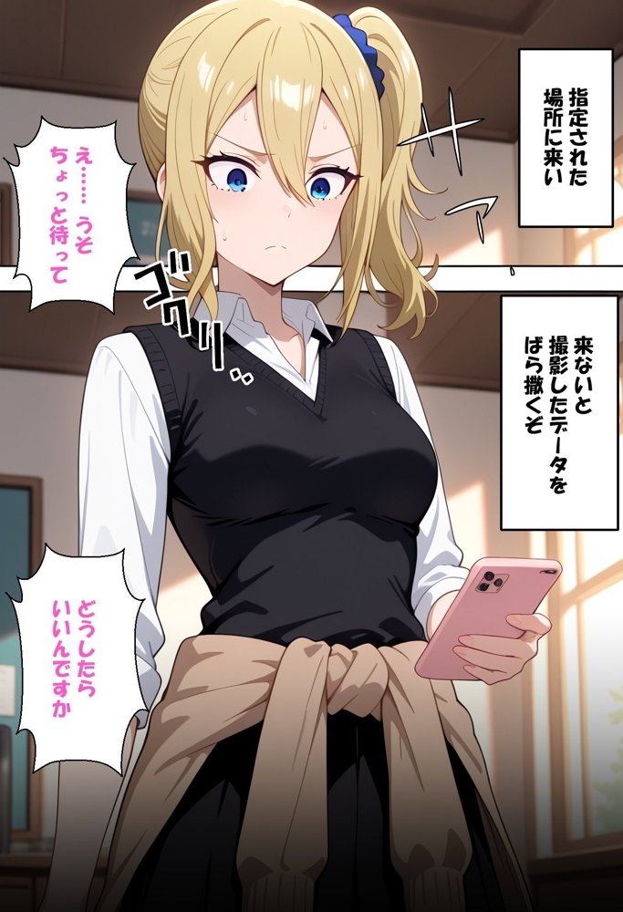 寝取られ女子 弱みをネタに支配された 早〇愛