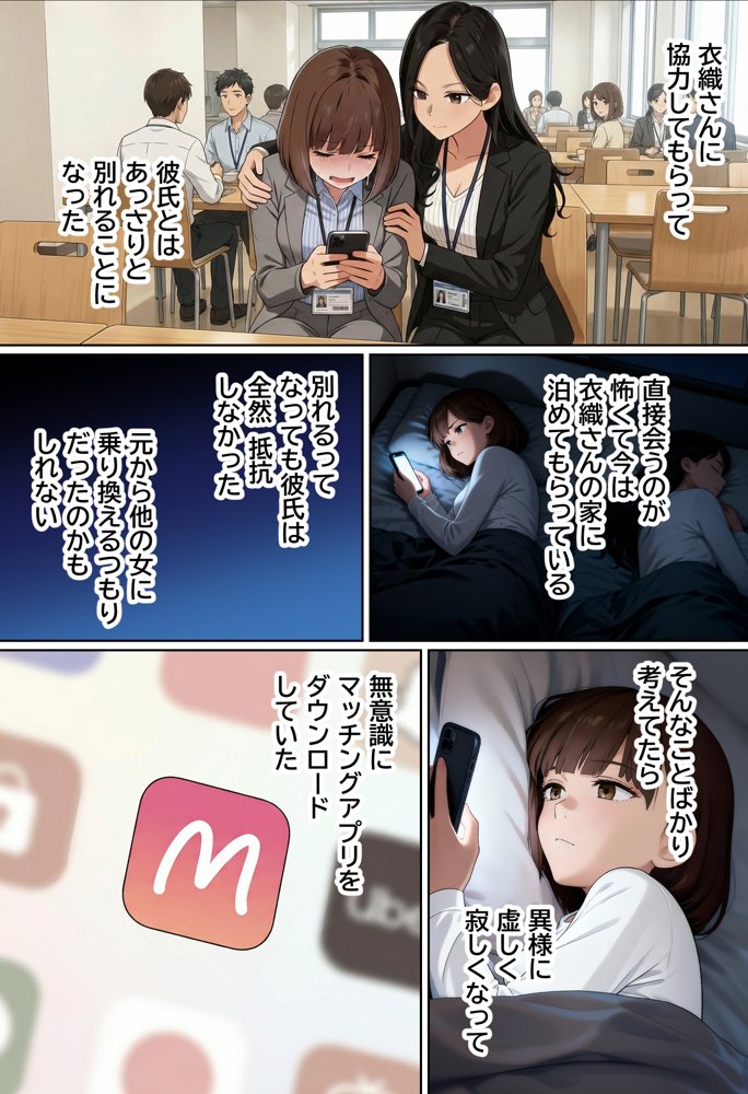 【実話】都合のいい女だったOL（23）がモラハラ彼氏から卒業して、マチアプで本命男を掴むまでwww