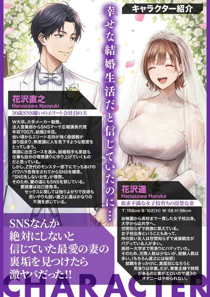 「SNSなんか絶対にやらないと信じてた…」最愛の嫁の裏垢がヤバすぎた【1万いいねのエロ自撮りを投稿する承認欲求高め欲求不満人妻フォロワー3万人はるか30歳Hカップ】媚び媚びオホ声でイグイグ雌堕ち托卵NTR VOL.1